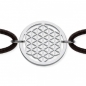 Preview: armband fortuna edelstahl mit elastischen band fortuna blume des lebens